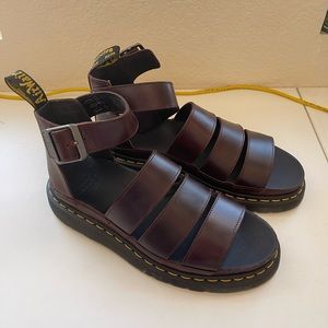 Dr. Martens Clarissa Oxblood Sandal | Size 9 | NWOT